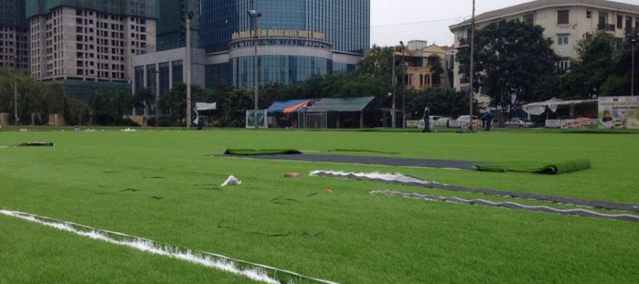 Dự án sân bóng đá cỏ nhân tạo tiêu biểu của AVG tại Việt Nam