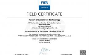 Cụm sân đầu tiên được FIFA cấp chứng chỉ năm 2024 của AVG