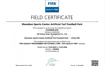 cỏ nhân tạo AVG, AVG Since 1982