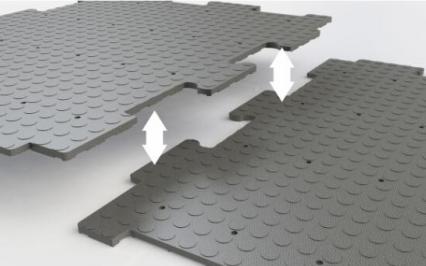 Tấm shockpad AVG, Tấm giảm chấn